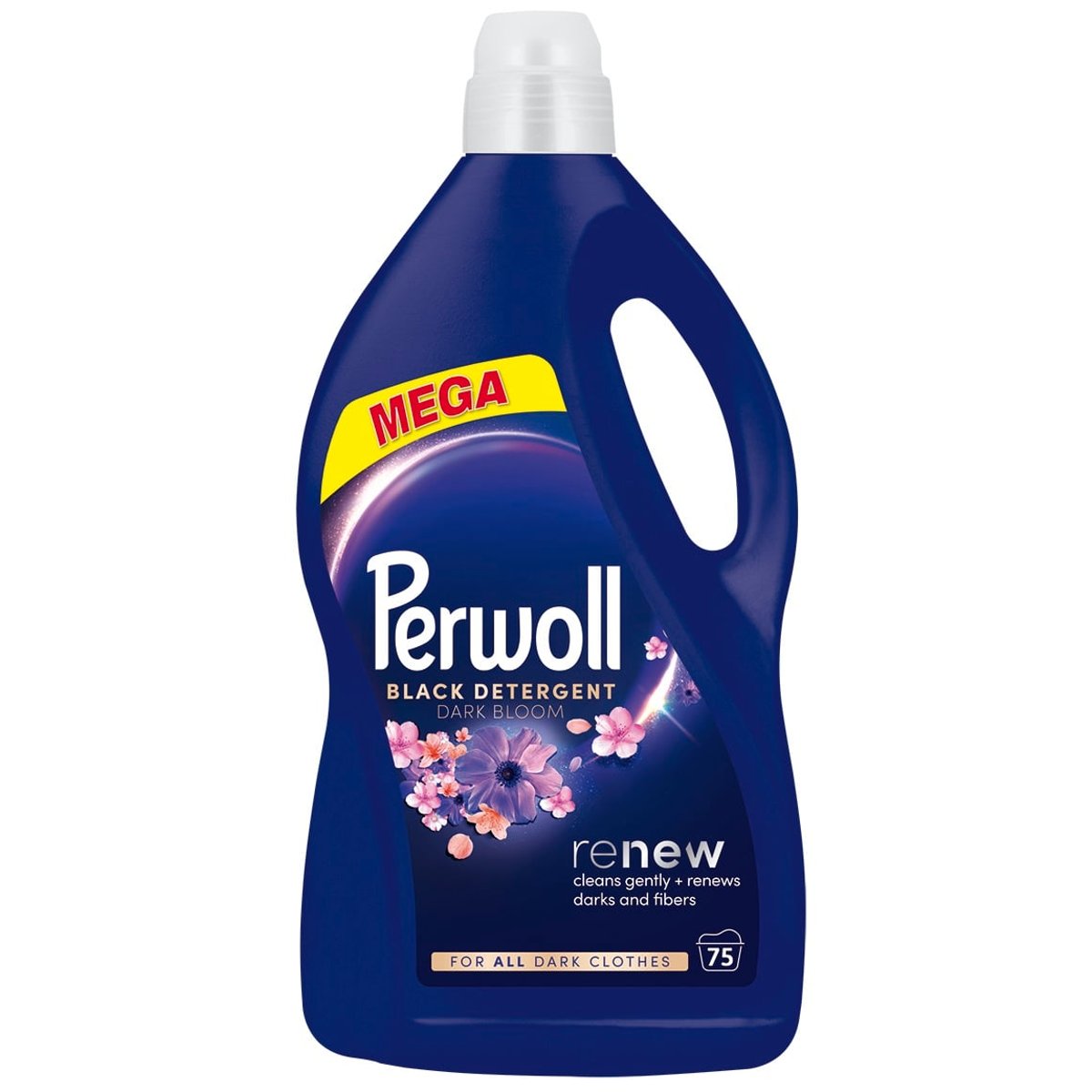 Perwoll Dark Bloom prací gel na tmavé a černé prádlo (3,75 l)