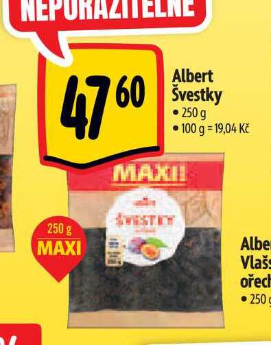  Albert Švestky  250 g 
