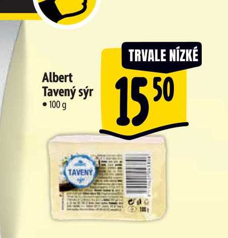 Albert Tavený sýr • 100 g 