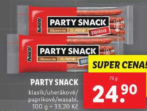 PARTY SNACK, 75 g