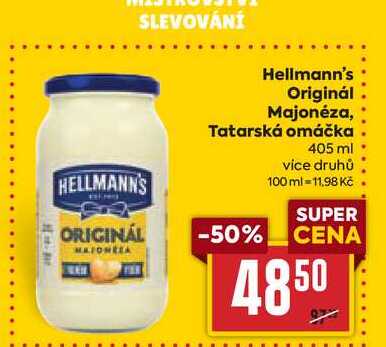 Hellmann's Originál Majonéza 405 ml 