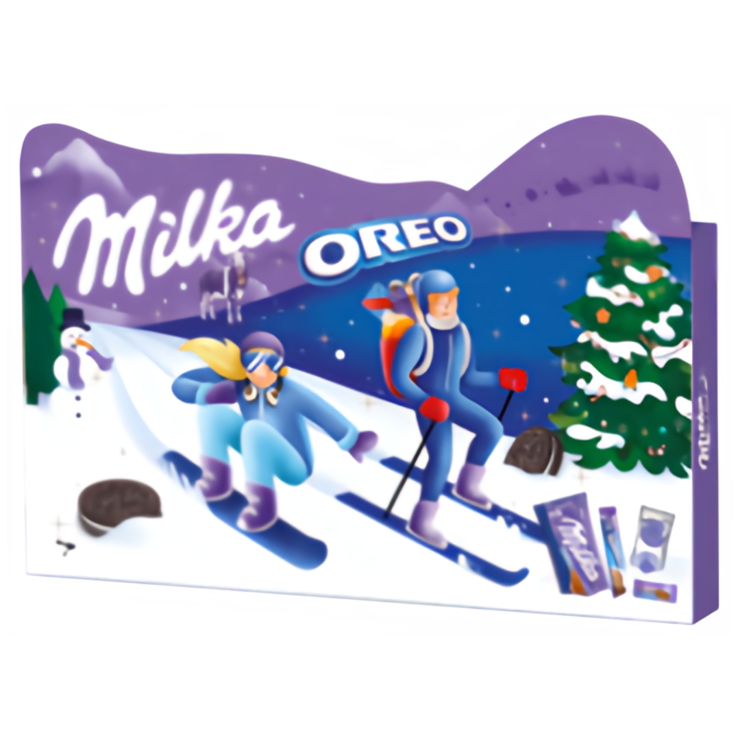 Milka Oreo dárkové balení, čokoláda, tyčinka a sušenka