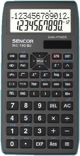 Školní kalkulačka SEC 150 BU, 1 KS