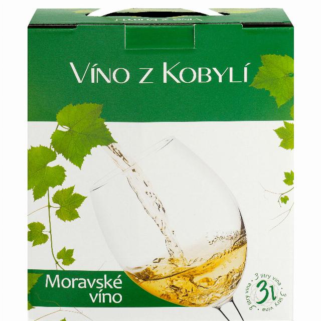 Víno z Kobylí různé druhy