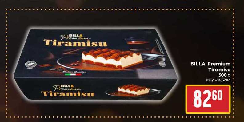 BILLA Premium Tiramisu 500 g
