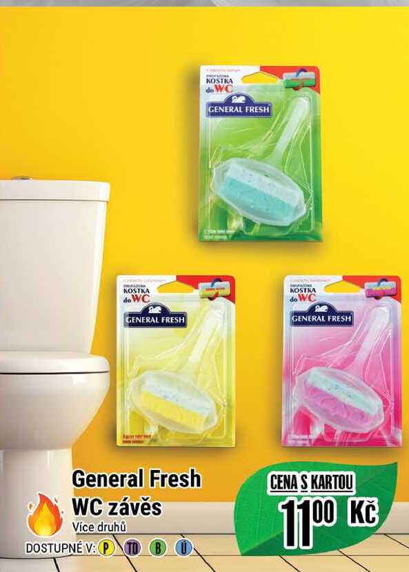 General Fresh WC závěs  