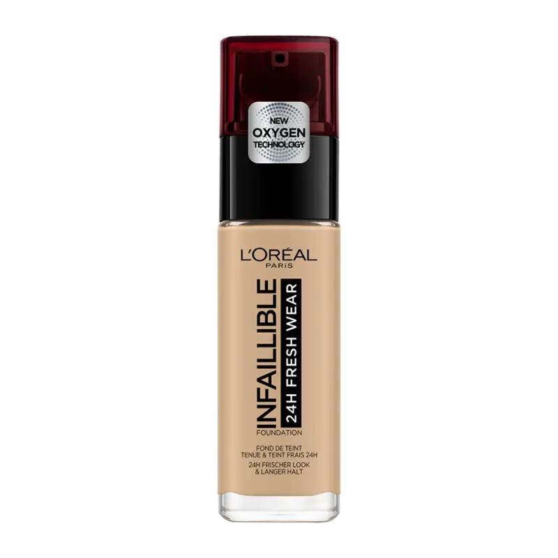 L'Oréal Make-up Infaillible 24h Fresh Wear 200 Golden Sand, 1 ks