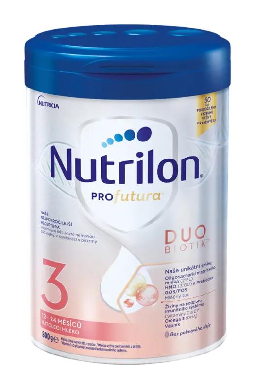 Nutrilon Batolecí mléko Profutura Duobiotik 3 12-24 měsíců, 800 g