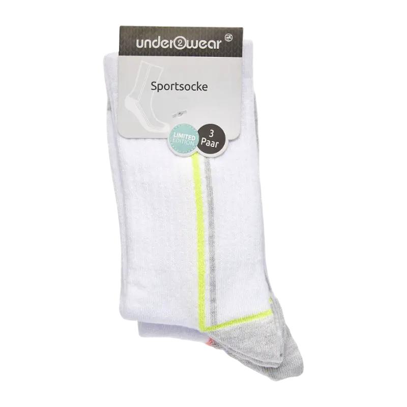 under2wear Sportovní ponožky 3pack mix barev vel. 39/42, 1 ks