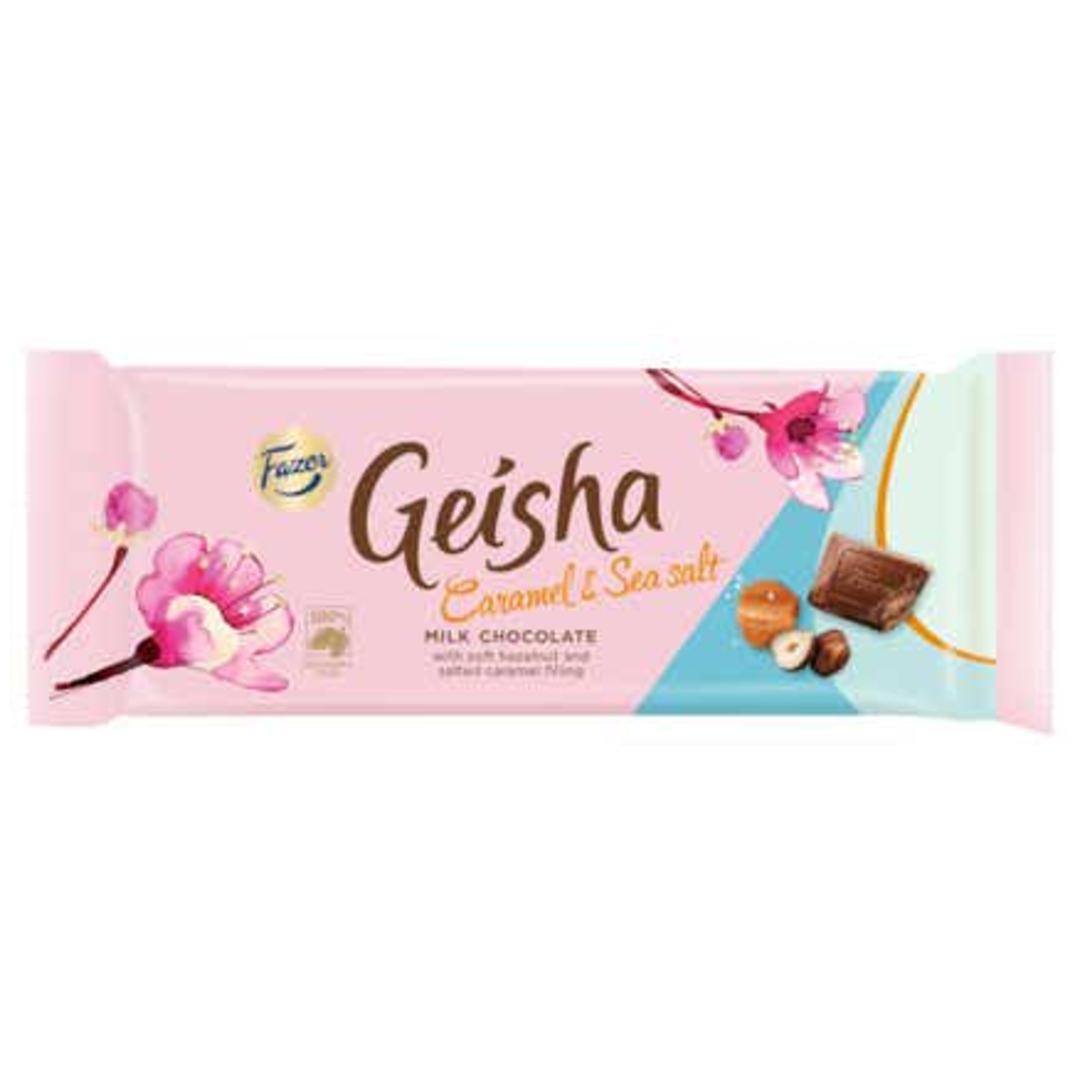 Geisha Mléčná čokoláda karamel & mořská sůl