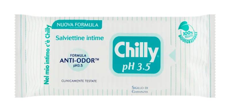 Chilly Intimní ubrousky Pocket pH 3,5, 12 ks