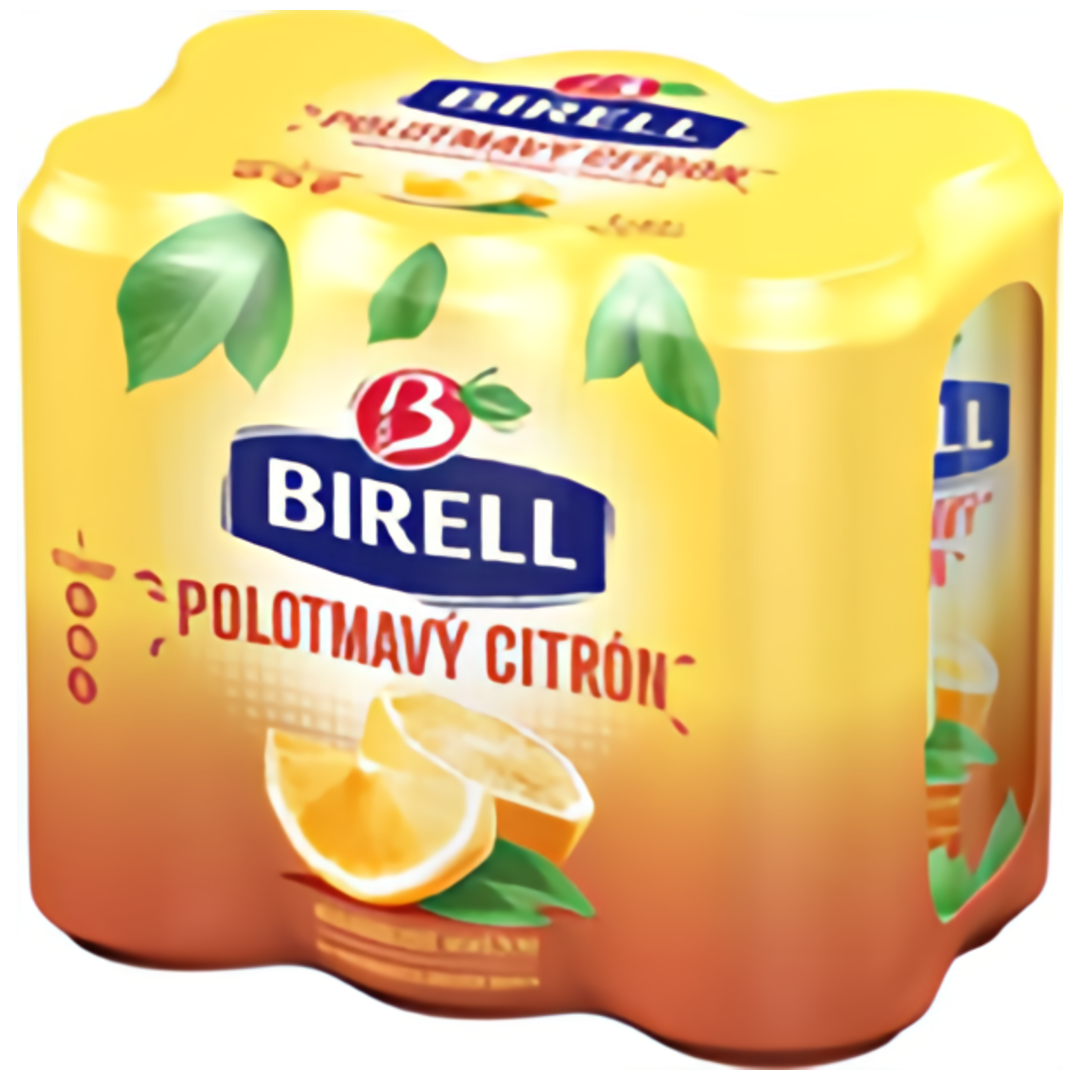 Birell Citron polotmavý nealkoholické pivo 6x500ml