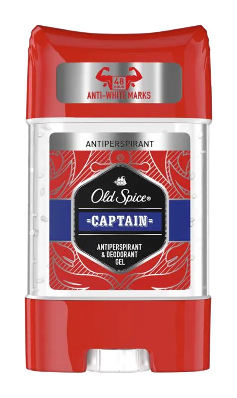 Old Spice Gelový antiperspirant a deodorant pro muže Captain, 70 ml