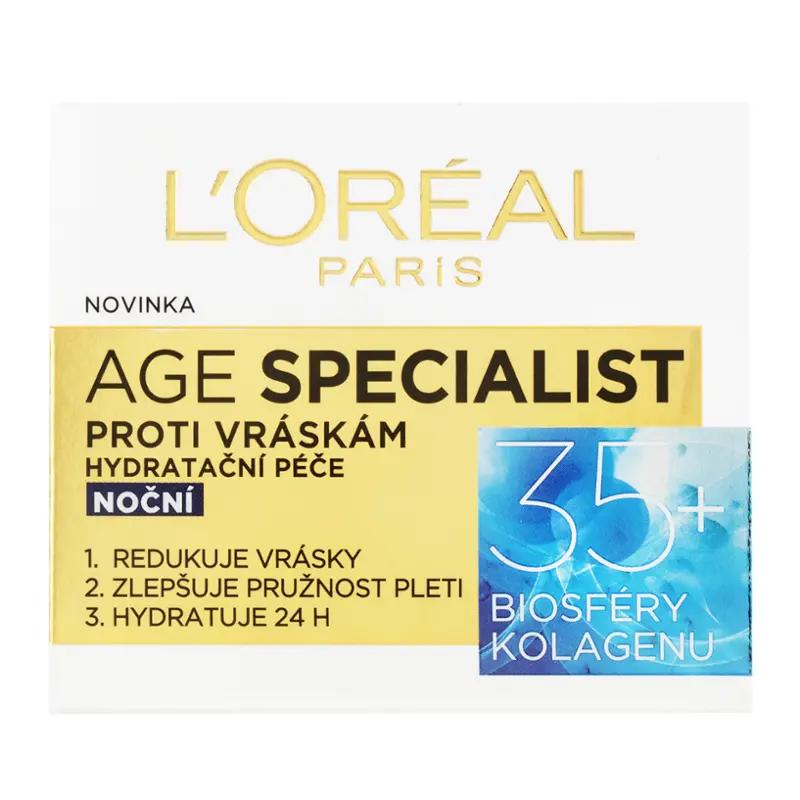 L'Oréal Noční krém Age Specialist 35+, 50 ml