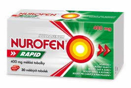 NUROFEN Rapid 400 mg 30 měkkých tobolek