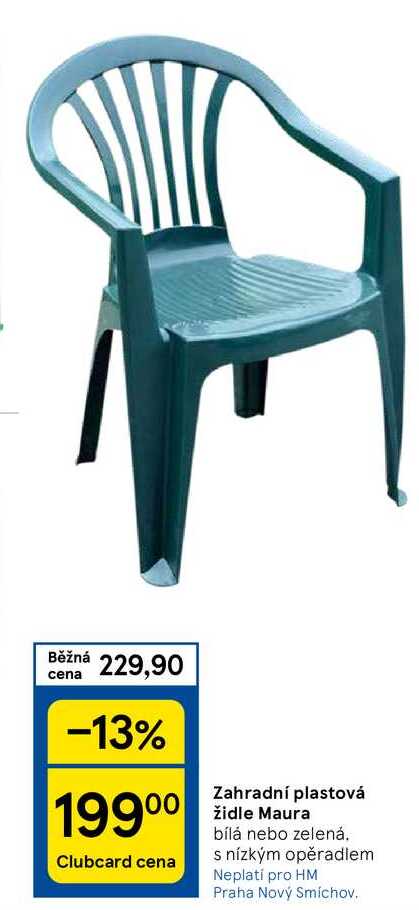 Zahradní plastová židle Maura