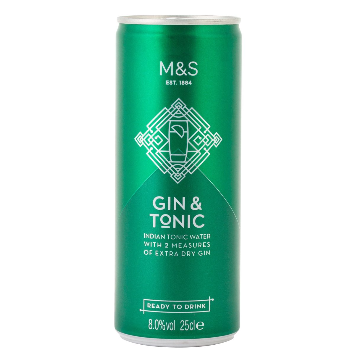 Marks & Spencer Tonic a extra suchý gin