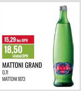 MATTONI GRAND 0,7l