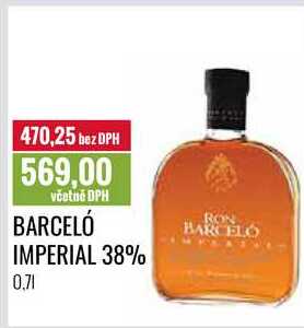 BARCELÓ IMPERIAL 38% 0,7l