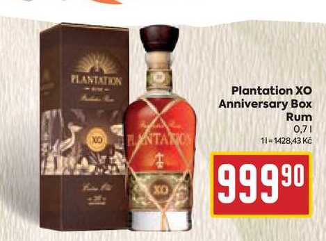 Plantation XO Anniversary Box Rum 0,7l