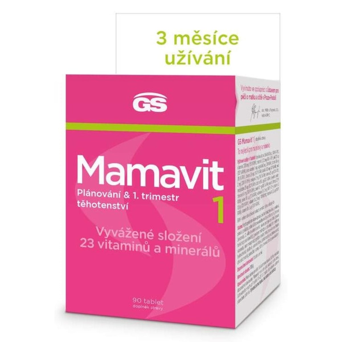 GS Mamavit 1 Plánování a 1.trimestr tbl.90