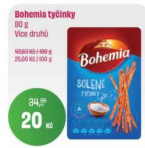 Bohemia tyčinky 80 g 