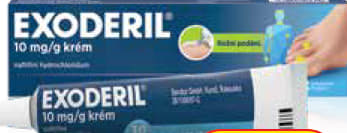 EXODERIL® 10 mg/g krém, 30 g