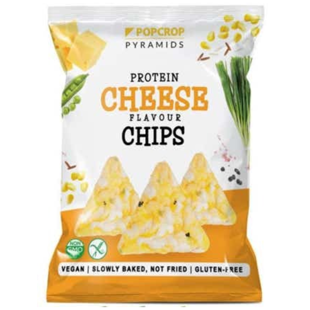 Popcrop Proteinové chipsy se sýrovo-cibulovou příchutí