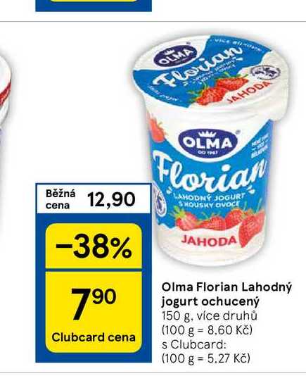 Olma Florian Lahodný jogurt ochucený