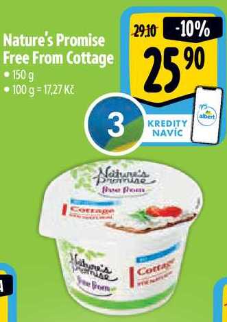 Nature's Promise Free From Cottage, 150 g