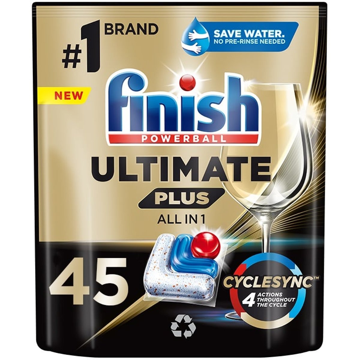 Finish Ultimate Plus All in 1 kapsle do myčky nádobí