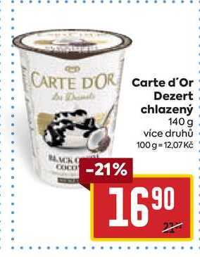 Carte d'Or Dezert chlazený 140 g