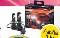 Autožárovky LED diodové Osram Night Breaker H4 12V 23/27W P43t - krabička 2ks / schváleno pro ČR / EU homologace