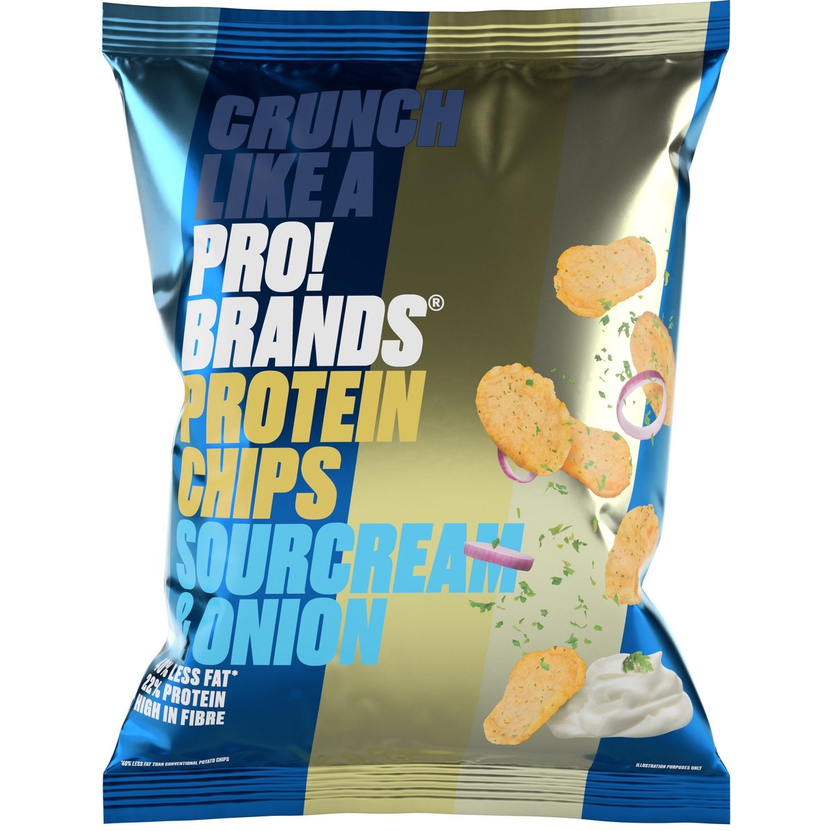 Probrands Protein chips smetana a cibule