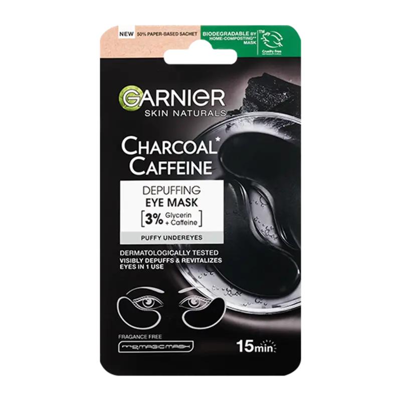 Garnier Oční maska s aktivním uhlím, 1 ks