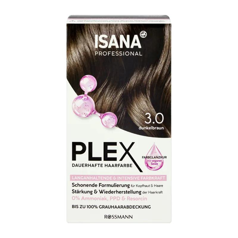 ISANA Professional Barva na vlasy Plex 30 tmavě hnědá, 1 ks