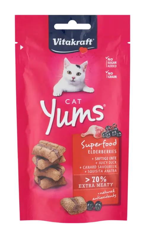 Vitakraft Cat Yums Superfood bezinky, 40 g