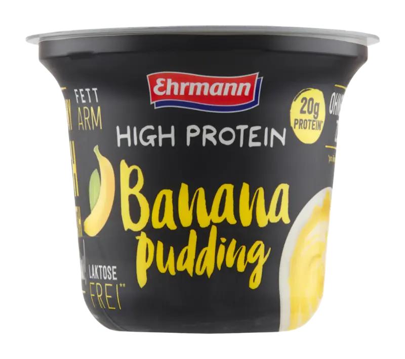 Ehrmann High Protein Pudding s příchutí banánu, 200 g