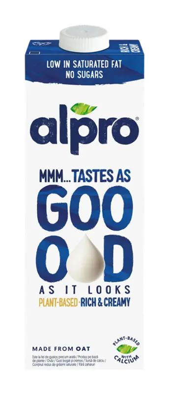 Alpro Ovesný nápoj Tastes as Good Rich and Creamy 3,5 %, 1 l