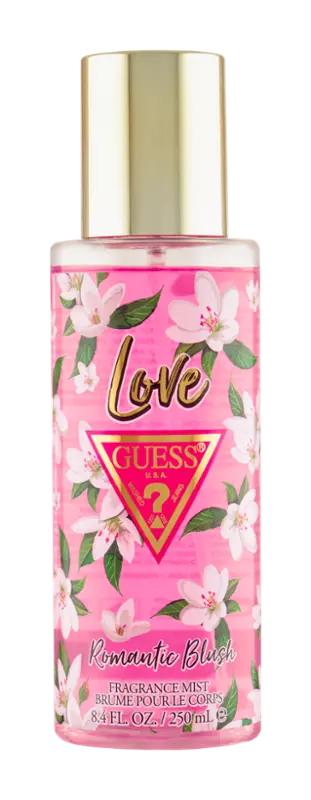 Guess Tělový sprej Love Romantic Blush, 250 ml