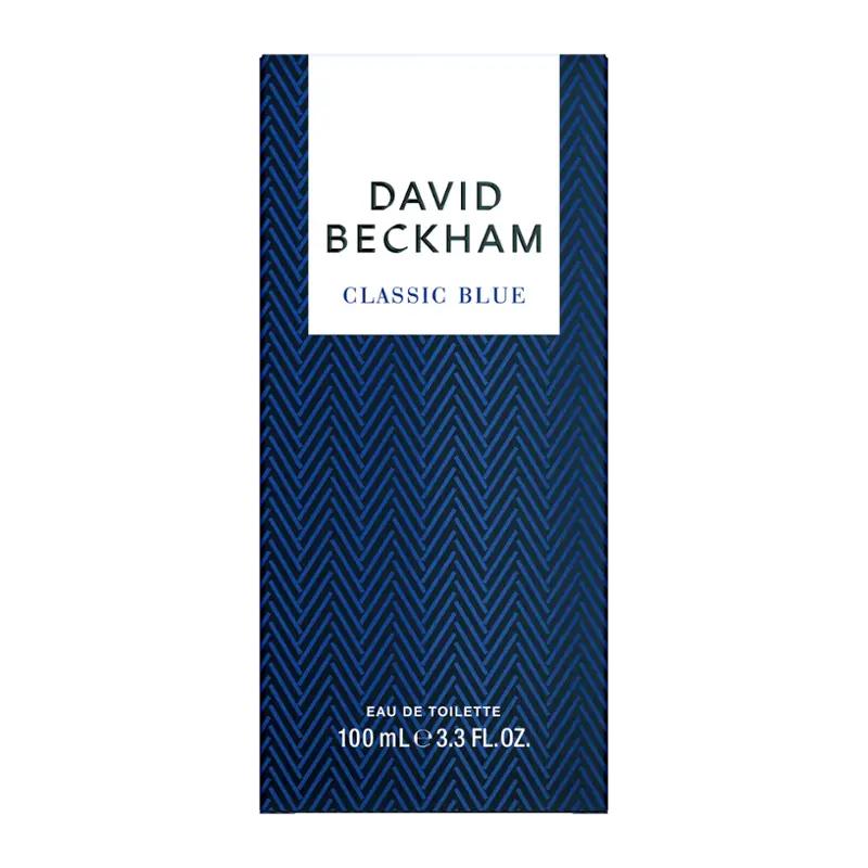 David Beckham Classic Blue toaletní voda pro muže, 100 ml