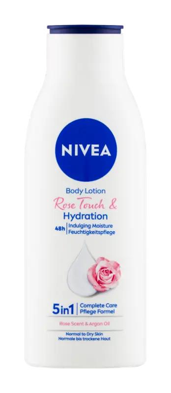 NIVEA Tělové mléko Rose Touch, 400 ml