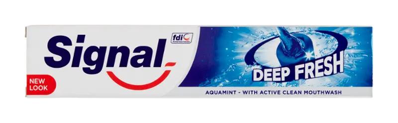 Signal Zubní pasta s ústní vodou active clean Signal Deep fresh, 75 ml