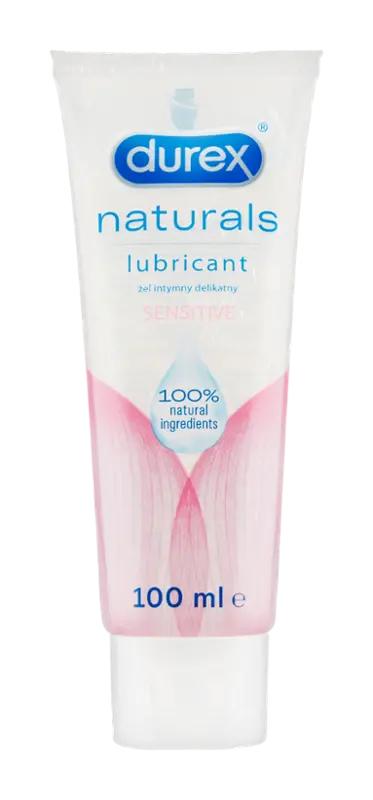 Durex Lubrikační gel Naturals Sensitive, 100 ml