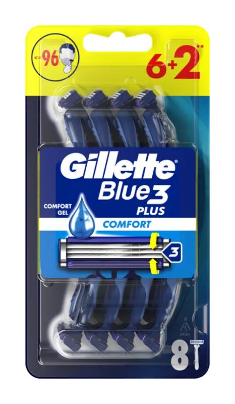 Gillette Pánská holítka Blue3, 8 ks