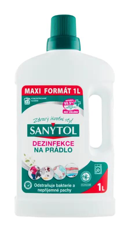 Sanytol Dezinfekce na prádlo s vůní bílých květů, 1000 ml