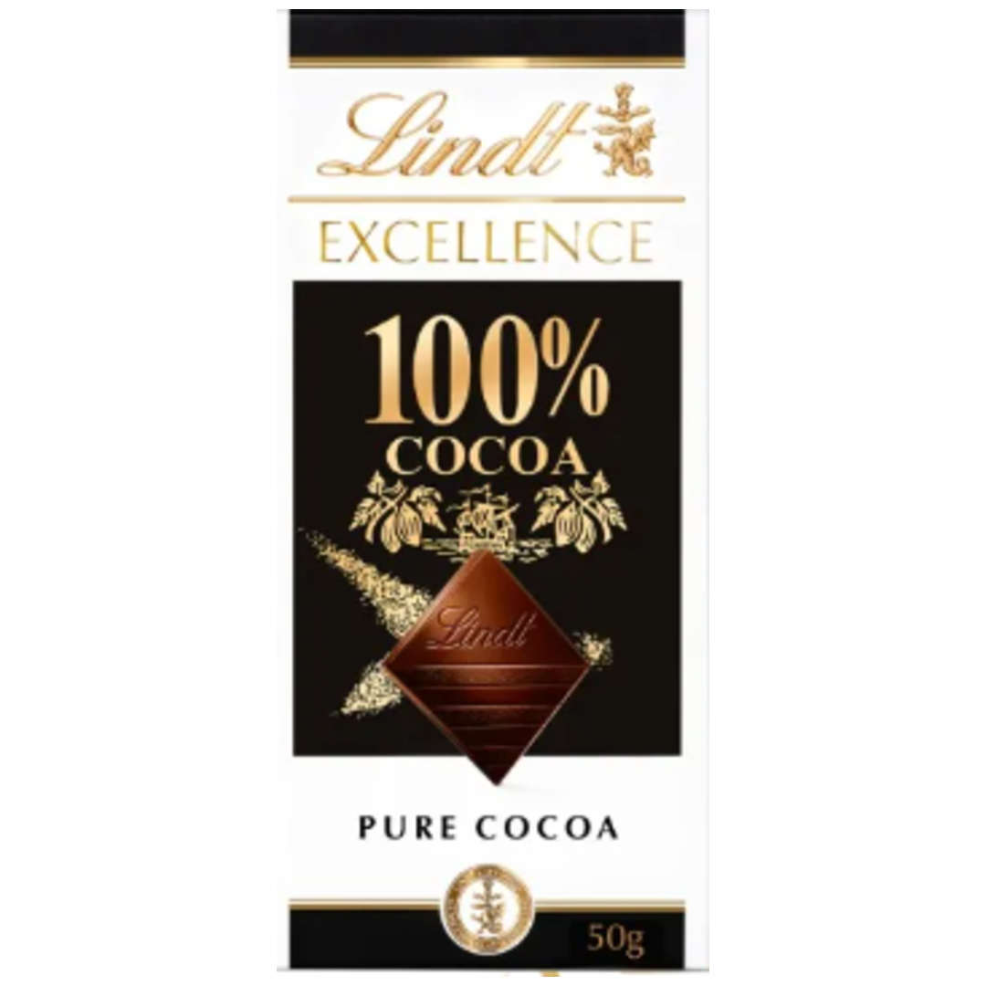 Lindt Excellence Extra hořká 100% kakaa