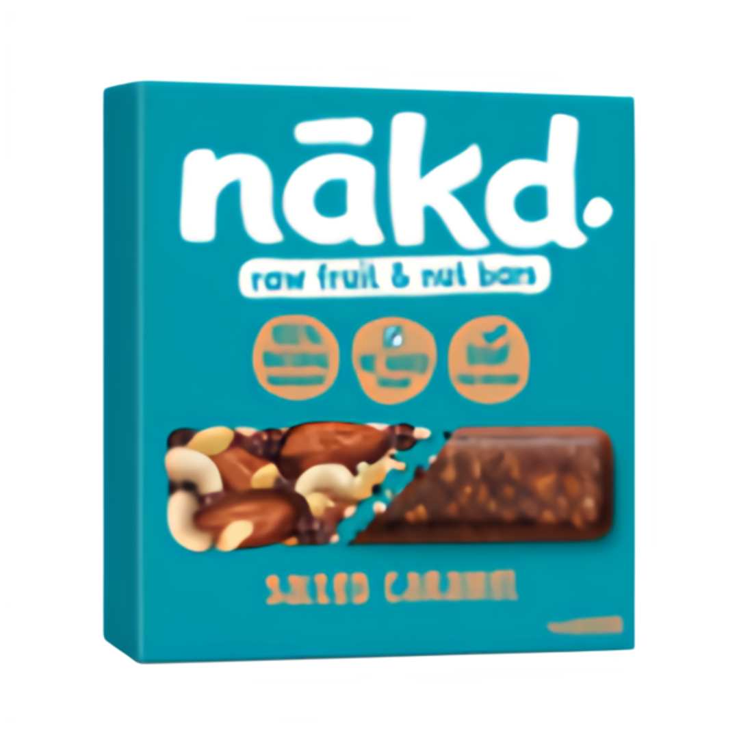 Nakd Salted Caramel Multi pack 4x35g