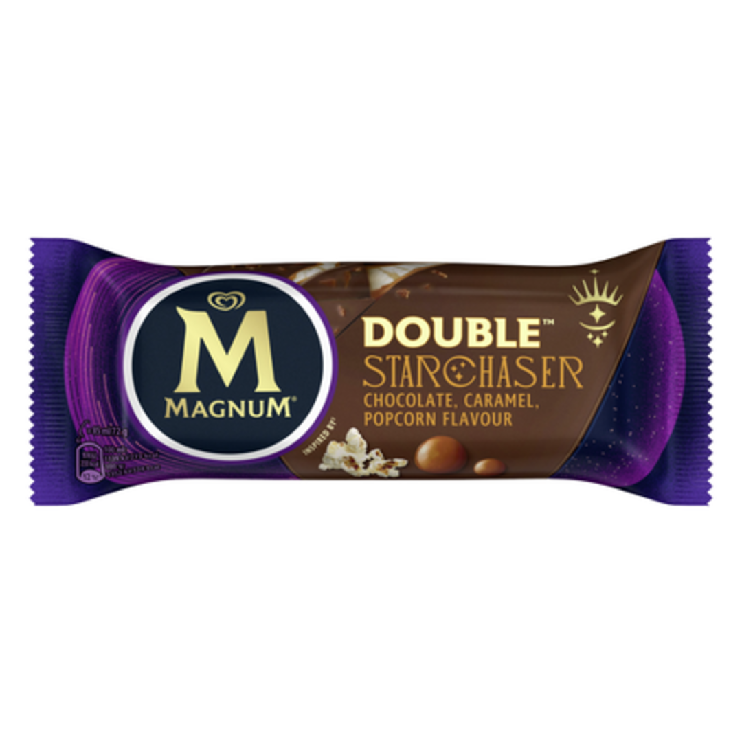 Magnum Double Starchaser Chocolate & Caramel & Popcorn Flavour