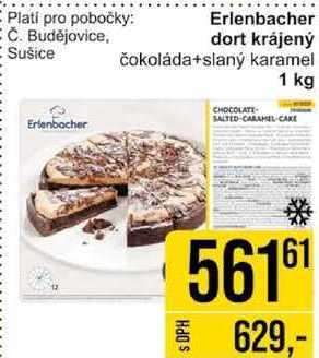 Erlenbacher dort krájený čokoláda+slaný, 1 kg